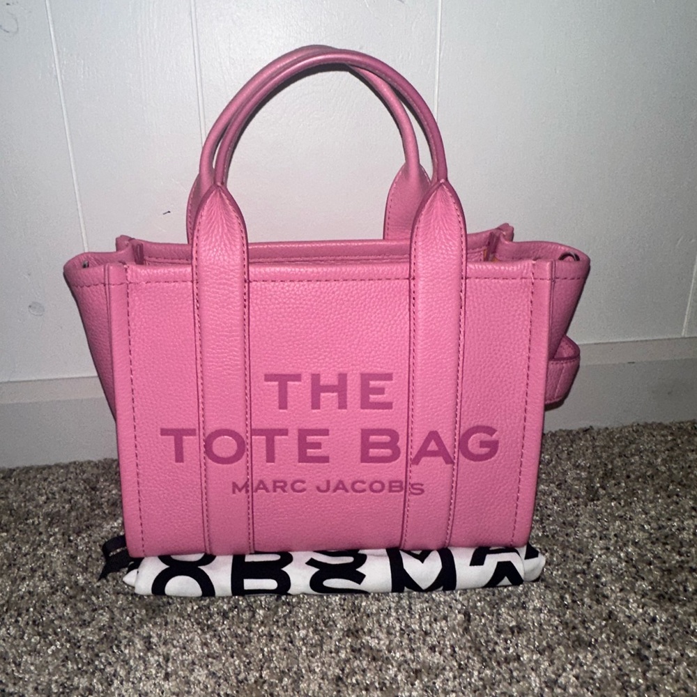 Marc Jacobs Vibrant Pink Tote Bag